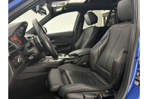 BMW 3-serie 320d High Executive M-Sport 191PK Pano Leder LED 19"LMV Clima Cruise Navi PDC Stoelverw.