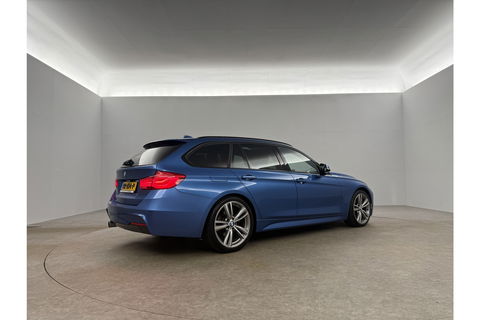 BMW 3-serie 320d High Executive M-Sport 191PK Pano Leder LED 19"LMV Clima Cruise Navi PDC Stoelverw.