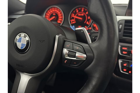 BMW 3-serie 320d High Executive M-Sport 191PK Pano Leder LED 19"LMV Clima Cruise Navi PDC Stoelverw.