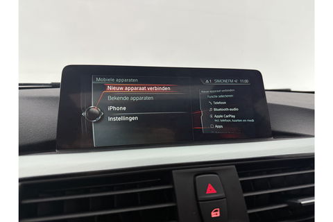 BMW 3-serie 320d High Executive M-Sport 191PK Pano Leder LED 19"LMV Clima Cruise Navi PDC Stoelverw.