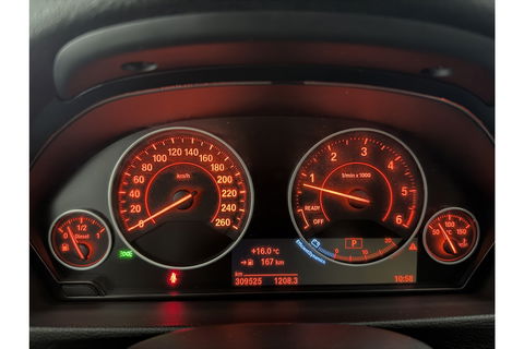 BMW 3-serie 320d High Executive M-Sport 191PK Pano Leder LED 19"LMV Clima Cruise Navi PDC Stoelverw.