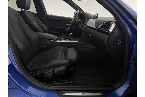 BMW 3-serie 320d High Executive M-Sport 191PK Pano Leder LED 19"LMV Clima Cruise Navi PDC Stoelverw.