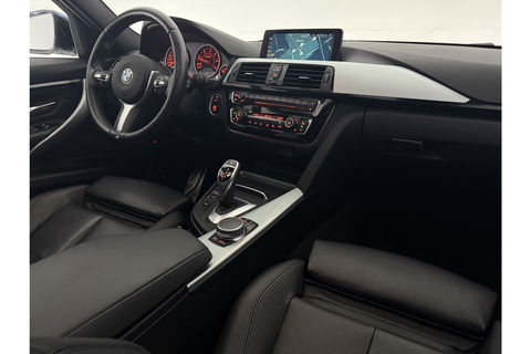 BMW 3-serie 320d High Executive M-Sport 191PK Pano Leder LED 19"LMV Clima Cruise Navi PDC Stoelverw.