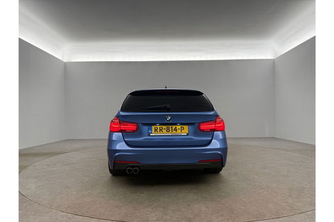 BMW 3-serie 320d High Executive M-Sport 191PK Pano Leder LED 19"LMV Clima Cruise Navi PDC Stoelverw.