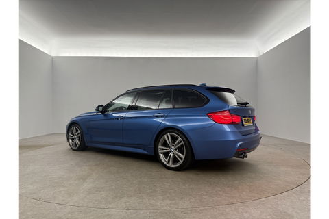 BMW 3-serie 320d High Executive M-Sport 191PK Pano Leder LED 19"LMV Clima Cruise Navi PDC Stoelverw.
