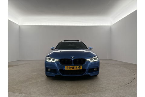 BMW 3-serie 320d High Executive M-Sport 191PK Pano Leder LED 19"LMV Clima Cruise Navi PDC Stoelverw.