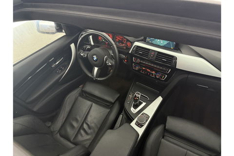BMW 3-serie 320d High Executive M-Sport 191PK Pano Leder LED 19"LMV Clima Cruise Navi PDC Stoelverw.