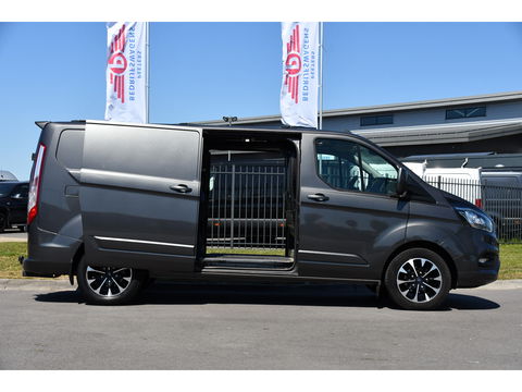 Ford Transit Custom 300 2.0 TDCI L2H1 Limited Sport Edition Adaptive Cruise, Camera, Carplay, 170PK, 2 x Schuifdeur, Automaat, Airbag, BOM VOL!