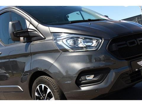 Ford Transit Custom 300 2.0 TDCI L2H1 Limited Sport Edition Adaptive Cruise, Camera, Carplay, 170PK, 2 x Schuifdeur, Automaat, Airbag, BOM VOL!