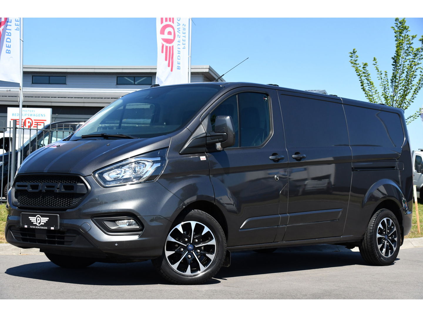 Ford Transit Custom 300 2.0 TDCI L2H1 Limited Sport Edition Adaptive Cruise, Camera, Carplay, 170PK, 2 x Schuifdeur, Automaat, Airbag, BOM VOL!