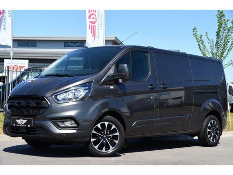 Ford Transit Custom 300 2.0 TDCI L2H1 Limited Sport Edition Adaptive Cruise, Camera, Carplay, 170PK, 2 x Schuifdeur, Automaat, Airbag, BOM VOL!