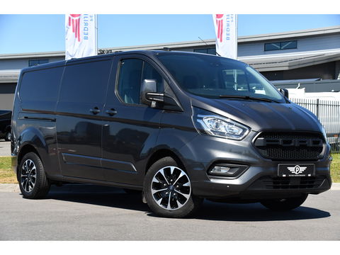 Ford Transit Custom 300 2.0 TDCI L2H1 Limited Sport Edition Adaptive Cruise, Camera, Carplay, 170PK, 2 x Schuifdeur, Automaat, Airbag, BOM VOL!