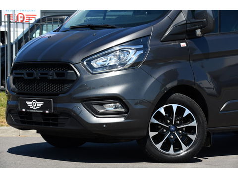 Ford Transit Custom 300 2.0 TDCI L2H1 Limited Sport Edition Adaptive Cruise, Camera, Carplay, 170PK, 2 x Schuifdeur, Automaat, Airbag, BOM VOL!