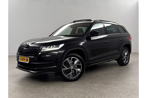 Škoda Kodiaq 1.5 TSI Sportline Business 7p. 150PK DSG Pano Virtual LED Camera Carplay Memory Trekhaak 19"LMV Clima Cruise Navi PDC