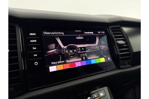 Škoda Kodiaq 1.5 TSI Sportline Business 7p. 150PK DSG Pano Virtual LED Camera Carplay Memory Trekhaak 19"LMV Clima Cruise Navi PDC