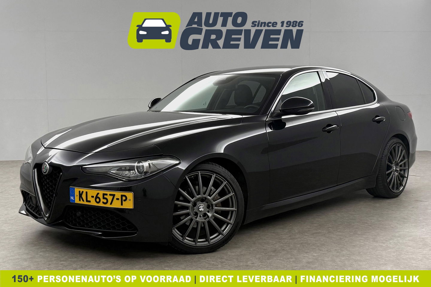 Alfa Romeo Giulia 2.2 Eco Business Super 180PK LED Camera Cruise Clima Navi Leder 19"LMV