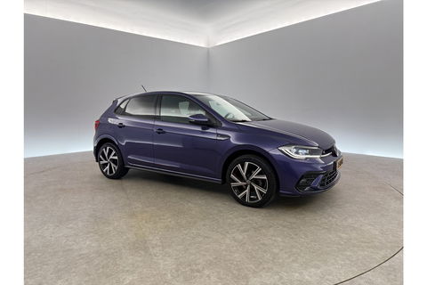 Volkswagen Polo 1.0 TSI R-line DSG IQ-Lights LED Adaptive Cruise Camera Carplay Clima Virtual PDC 17"LMV Stoelverw.