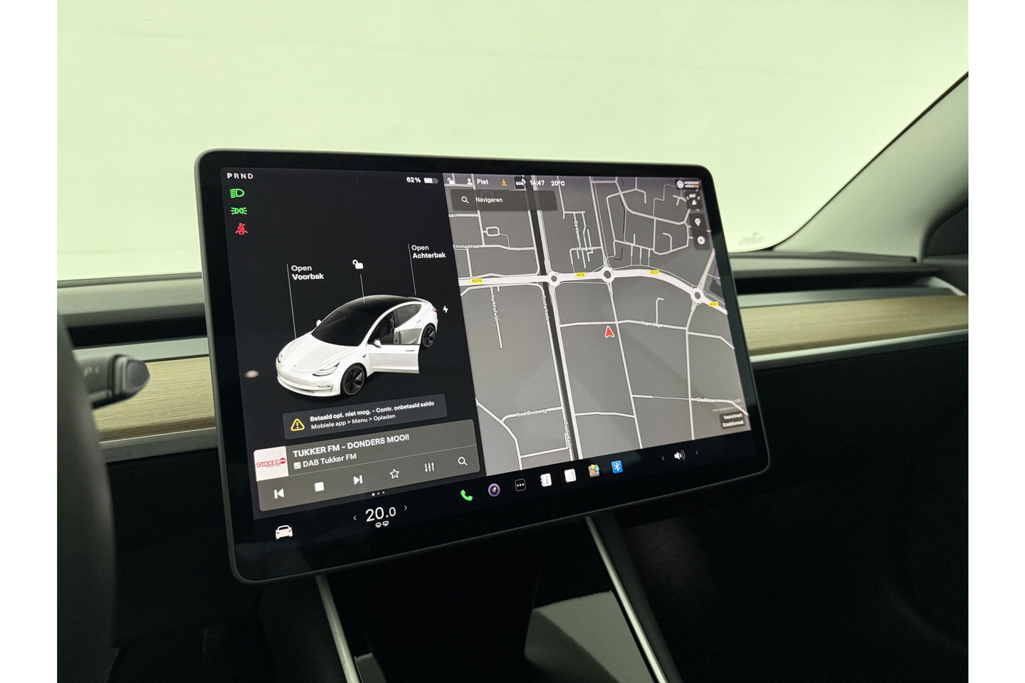 Tesla Model 3 Long Range AWD 75 kWh 351PK 360Camera Autopilot LED Pano View Leder 19"LMV Cruise Clima Navi PDC Memory-Seats