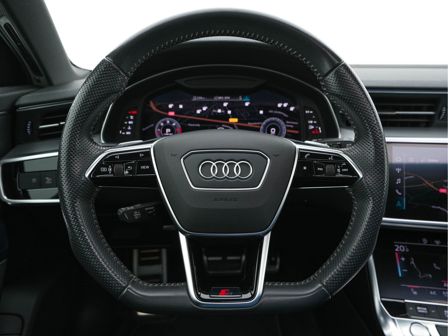 Audi A6 Avant 50 TDI Quattro Sport Pro Line S-Line Aut. *PANO | DIGI-COCKPIT | FULL-LED | LEDER-ALCANTARA | ADAPTIVE-CRUISE | HEATED-SPORT-SEATS | MEMORY-PACK | CAMERA | NAVI-FULLMAP | ECC | SHIFT-PADDLES | KEYLESS | PDC | TOWBAR | 20''ALU *