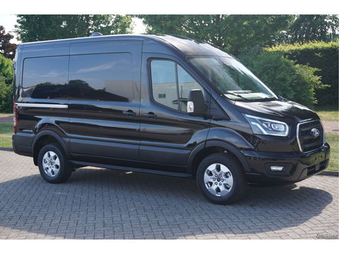 Ford Transit 350M L2H2 Limited AUT-8 165PK BPM VRIJ Navi, Adap. Cruise, 360° Cam, Trekhaak, Xenon!! NR. 279