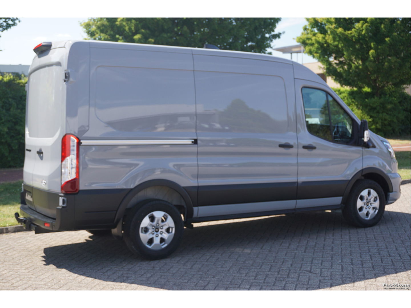 Ford Transit 350M L2H2 Limited AUT-8 165PK BPM VRIJ Navi, Adap. Cruise, 360° Cam, Trekhaak, Xenon!! NR. 294