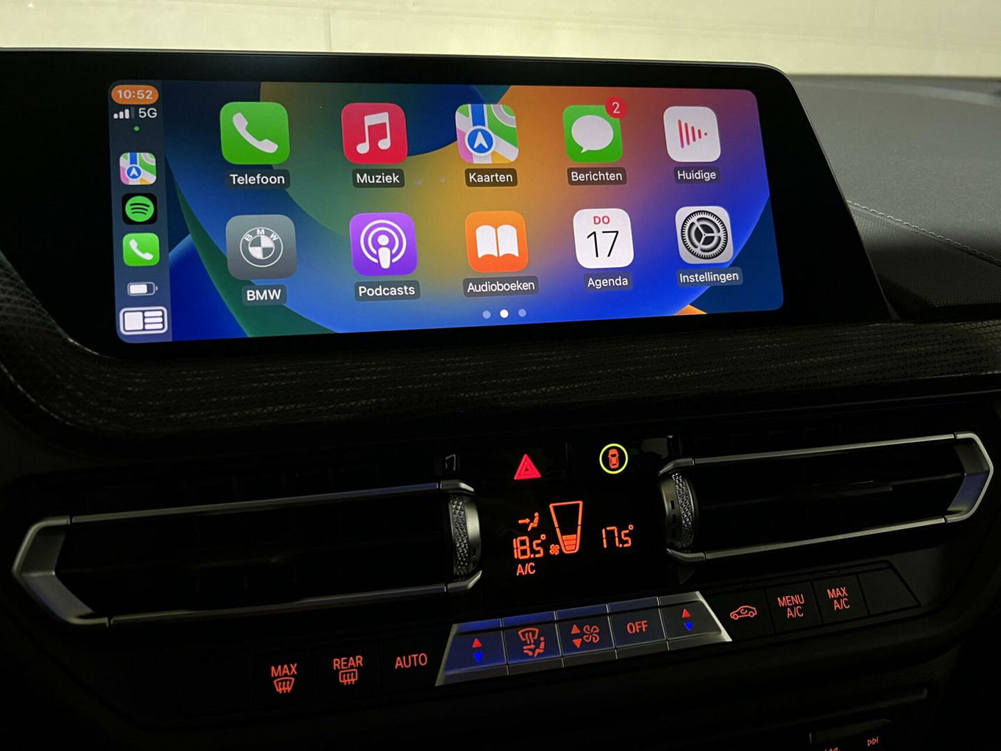 BMW 1 Serie 118i Sport Navi Cruise CarPlay Sfeerver Trek NAP