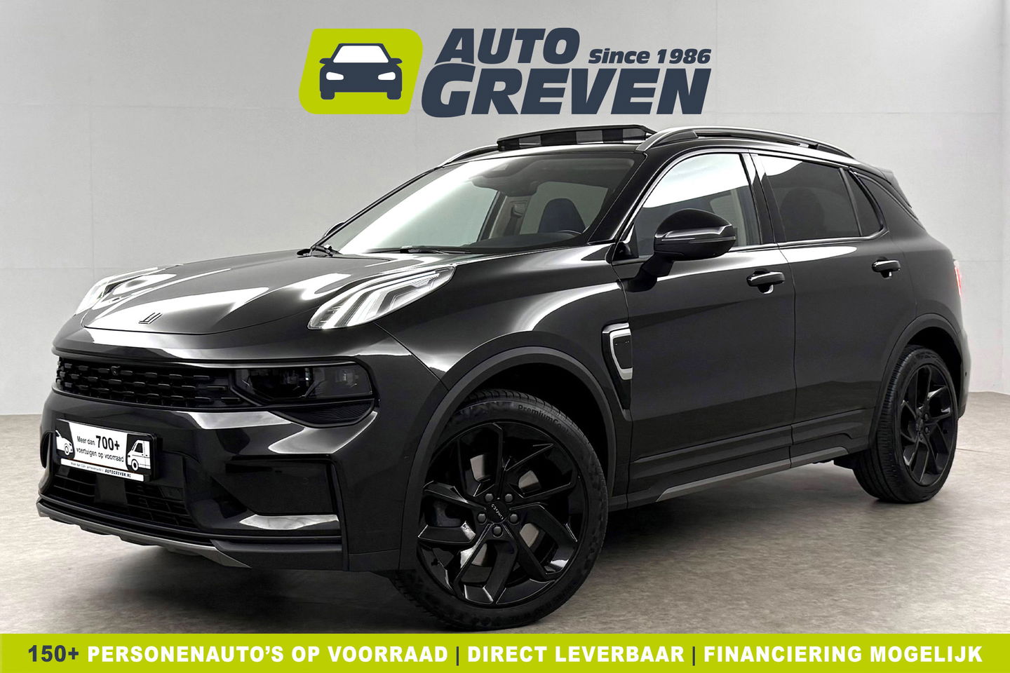 Lynk Co 01 1.5 | BLACK PACK | Hybride 262PK Pano Sfeerverl. Clima 360Camera Carplay LED Memory Virtual Adaptive-Cruise Navi 20"LMV