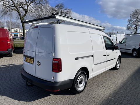 Volkswagen Caddy 2.0 TDI 102pk L2H1 BMT Maxi Comfortline / vaste prijs rijklaar € 14.950 ex btw / lease vanaf € / airco / cruise / imperial / Bott ingerichte laadruimte / trekhaak !