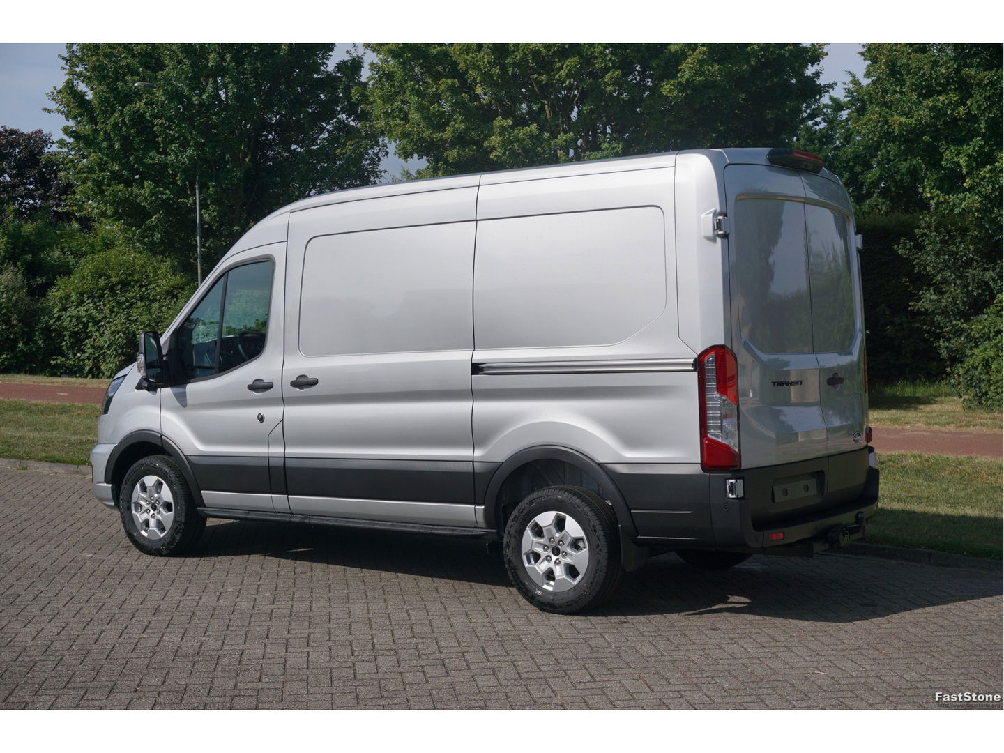 Ford Transit 350M L2H2 Limited AUT-8 165PK BPM VRIJ Navi, Adap. Cruise, 360° Cam, Trekhaak, 2x Schuifdeur!! NR. 295