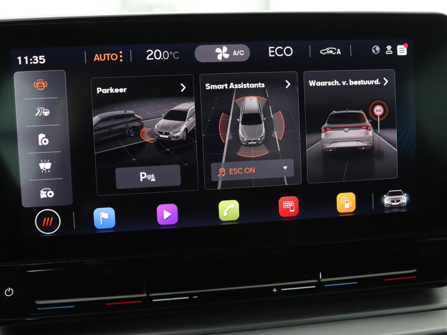 SEAT Leon 1.4 TSI eHybrid PHEV FR | Carplay | Sfeerverlichting | Navigatie | Full LED | Sportstoelen | Parkeerhulp | Climate control | Cruise control