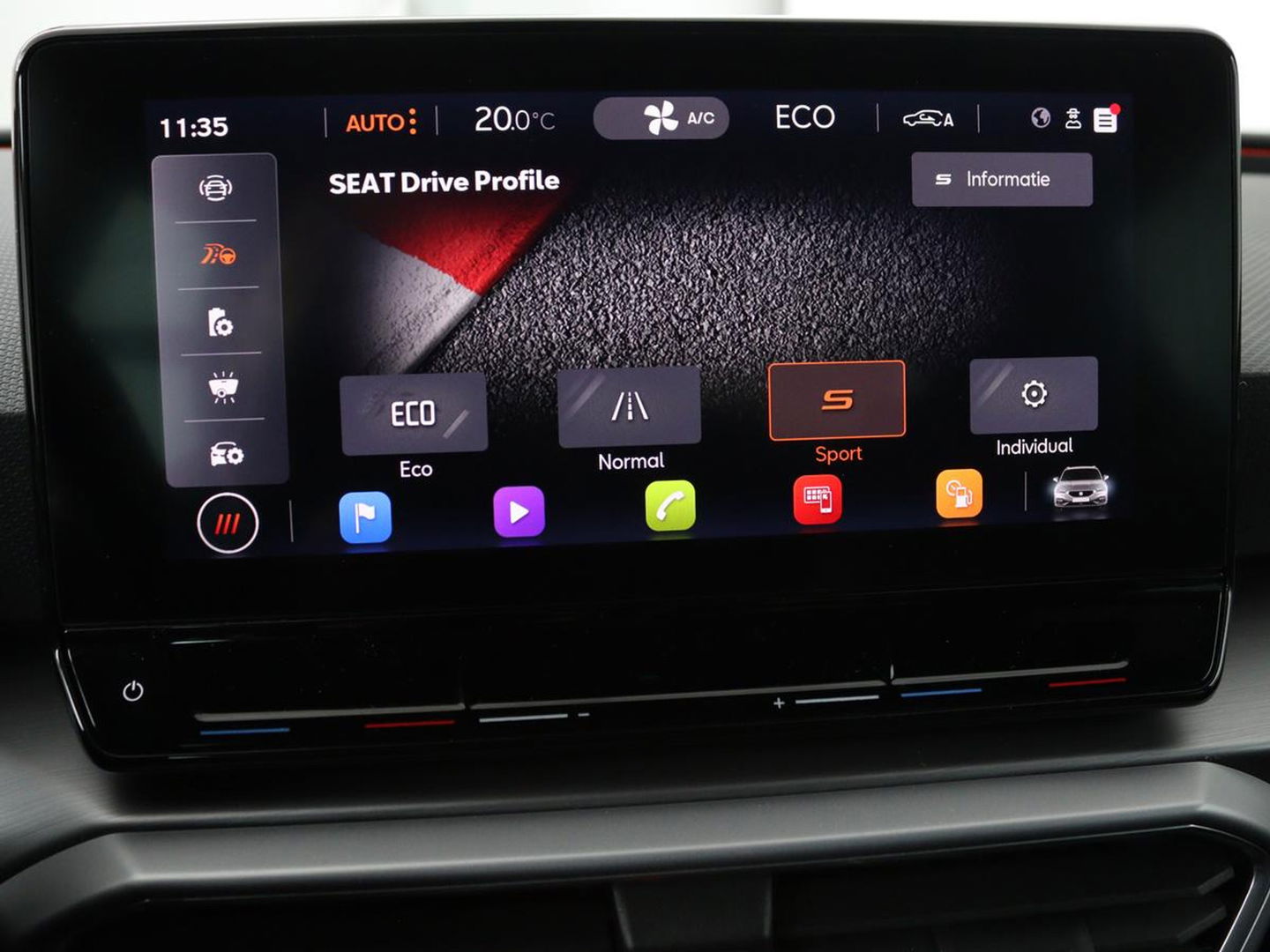 SEAT Leon 1.4 TSI eHybrid PHEV FR | Carplay | Sfeerverlichting | Navigatie | Full LED | Sportstoelen | Parkeerhulp | Climate control | Cruise control