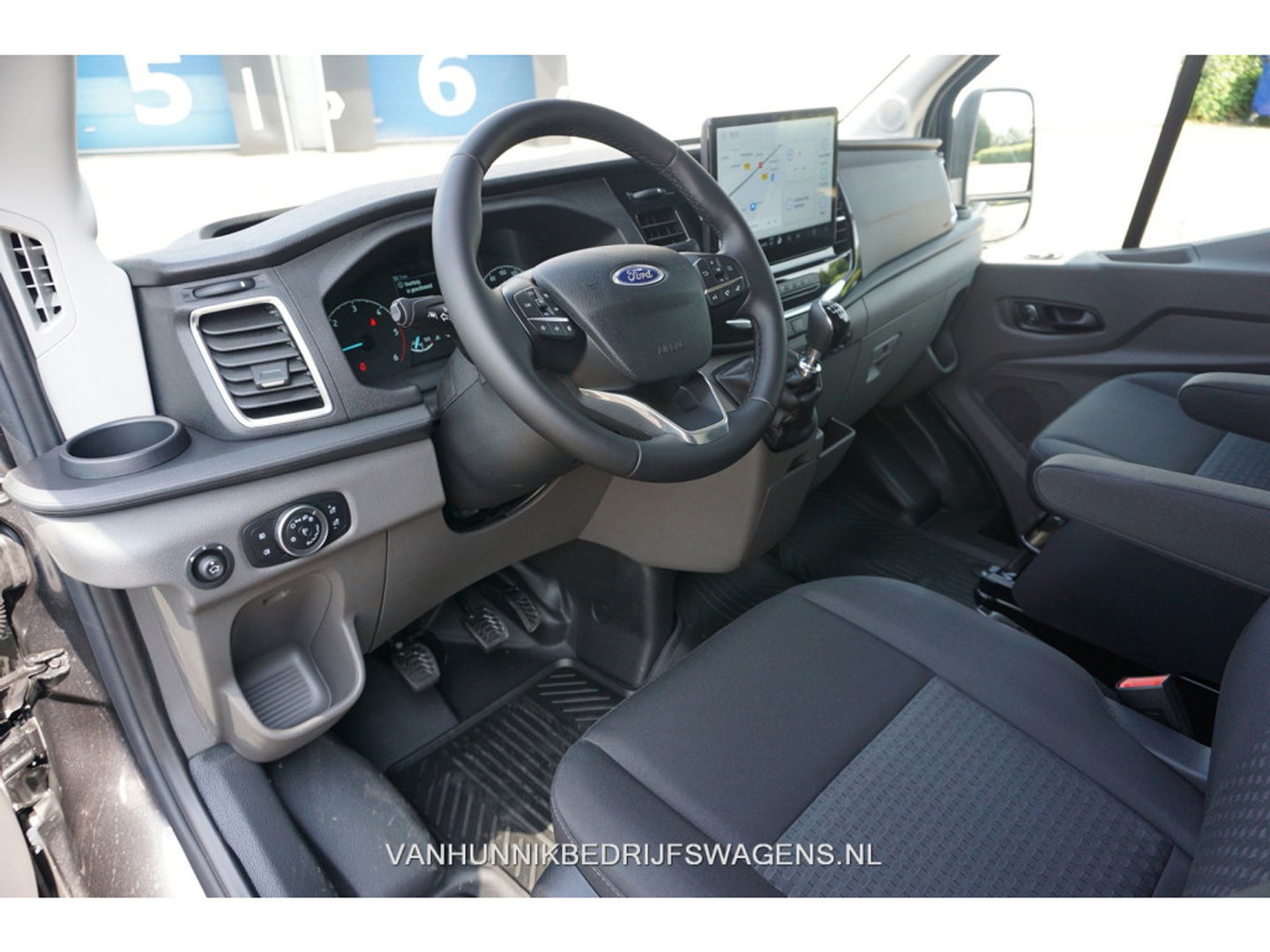 Ford Transit 350L 130PK L4H3 BPM VRIJ!! 12" Sync4 Navi, Trekhaak, Stoel-Stoel!! NR. B01*