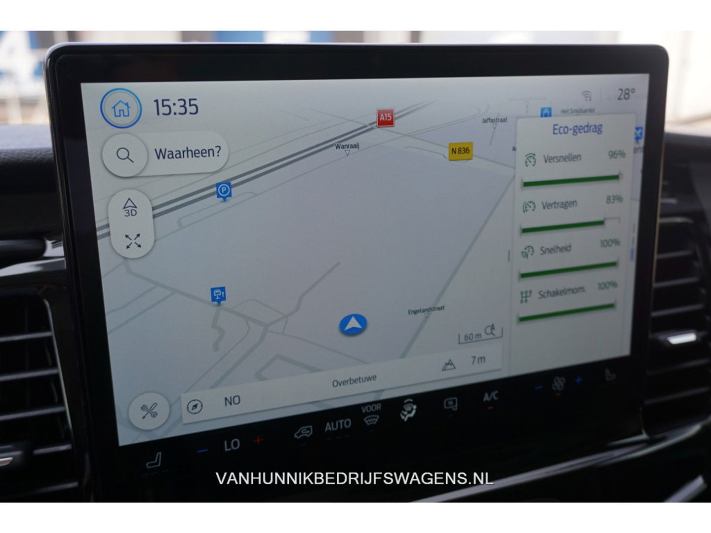 Ford Transit 350L 130PK L4H3 BPM VRIJ!! 12" Sync4 Navi, Trekhaak, Stoel-Stoel!! NR. B02*