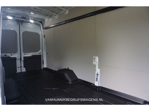 Ford Transit 350L 130PK L4H3 BPM VRIJ!! 12" Sync4 Navi, Trekhaak, Stoel-Stoel!! NR. B02*