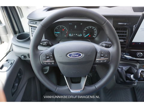 Ford Transit 350L 130PK L4H3 BPM VRIJ!! 12" Sync4 Navi, Trekhaak, Stoel-Stoel!! NR. B02*