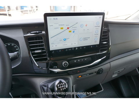Ford Transit 350L 130PK L4H3 BPM VRIJ!! 12" Sync4 Navi, Trekhaak, Stoel-Stoel!! NR. B02*