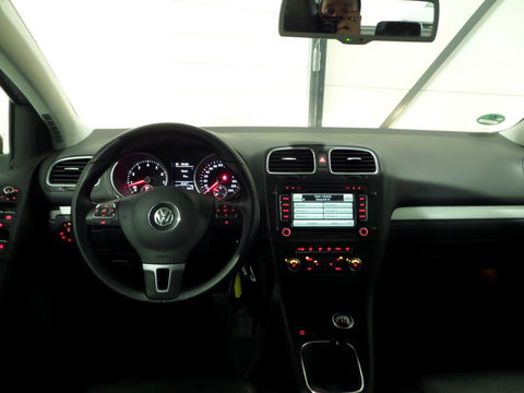 Volkswagen Golf 1.2 TSI Highline "Origineel NL!" Leer Trekhaak Navigatie Bluetooth Stoelverwarming, van 1e eigenaar in nieuwstaat!