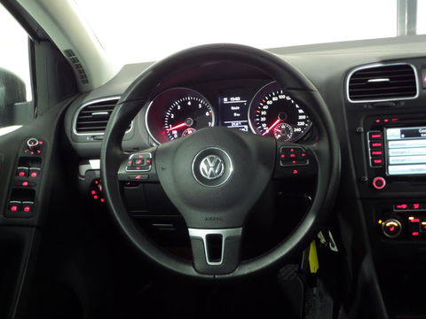 Volkswagen Golf 1.2 TSI Highline "Origineel NL!" Leer Trekhaak Navigatie Bluetooth Stoelverwarming, van 1e eigenaar in nieuwstaat!
