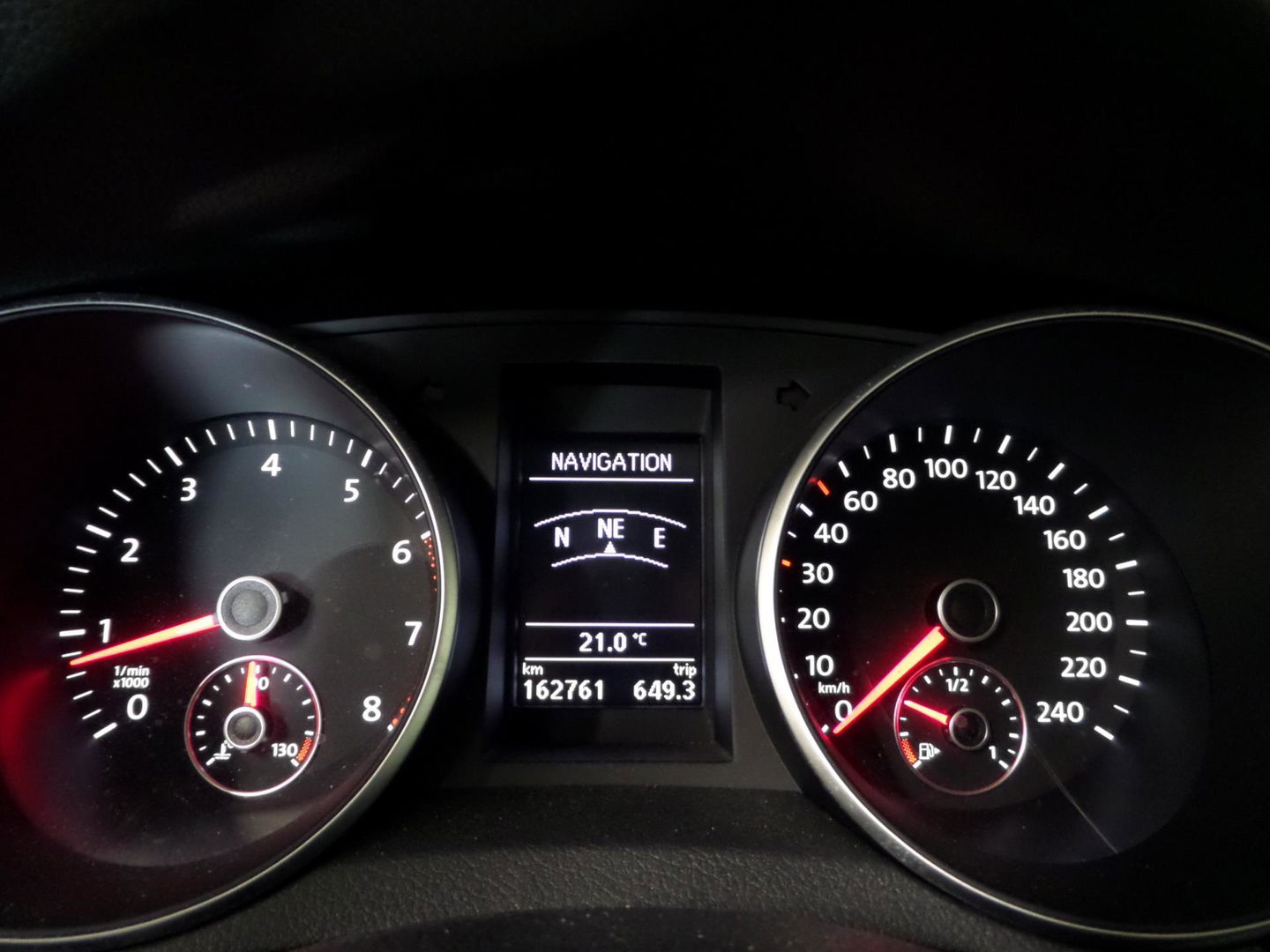 Volkswagen Golf 1.2 TSI Highline "Origineel NL!" Leer Trekhaak Navigatie Bluetooth Stoelverwarming, van 1e eigenaar in nieuwstaat!