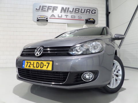 Volkswagen Golf 1.2 TSI Highline "Origineel NL!" Leer Trekhaak Navigatie Bluetooth Stoelverwarming, van 1e eigenaar in nieuwstaat!