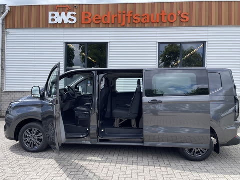 Ford Transit Custom 320 2.0 TDCI L2H1 Trend originele Ford DC 5 persoons / vaste prijs rijklaar € 43.650 ex btw / lease vanaf € 717 / dubbele schuifdeur links rechts / stoelverwarming / trekhaak !