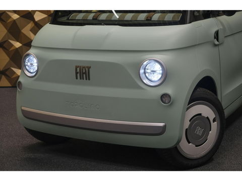 Fiat Topolino 100% elektrisch / 16 jaar / DIRECT LEVERBAAR!! / 75 km. actieradius / Bagagerek / App connect OBD