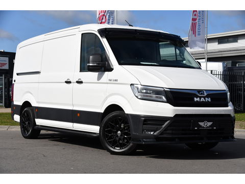 MAN TGE 35 2.0 L3H2 Black & White Edition Adaptieve Cruise, Camera, Carplay, 177PK, LED, Sensoren, Trekhaak, Stoelverwarming, UNIEK!