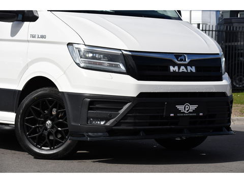 MAN TGE 35 2.0 L3H2 Black & White Edition Adaptieve Cruise, Camera, Carplay, 177PK, LED, Sensoren, Trekhaak, Stoelverwarming, UNIEK!