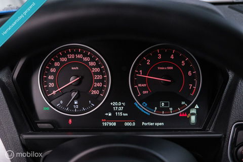 BMW 1-serie 116i M Sport | Estoril blue | Alcantara | LED | M performance | unieke auto | NAP orig NL | Trekhaak | 19 inch |
