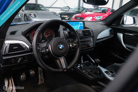 BMW 1-serie 116i M Sport | Estoril blue | Alcantara | LED | M performance | unieke auto | NAP orig NL | Trekhaak | 19 inch |