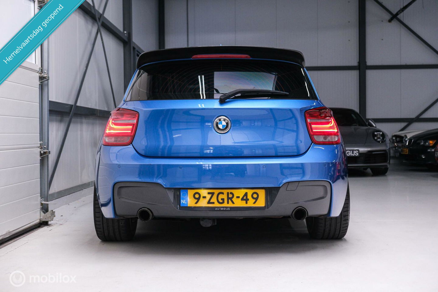 BMW 1-serie 116i M Sport | Estoril blue | Alcantara | LED | M performance | unieke auto | NAP orig NL | Trekhaak | 19 inch |