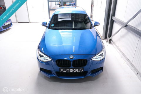 BMW 1-serie 116i M Sport | Estoril blue | Alcantara | LED | M performance | unieke auto | NAP orig NL | Trekhaak | 19 inch |