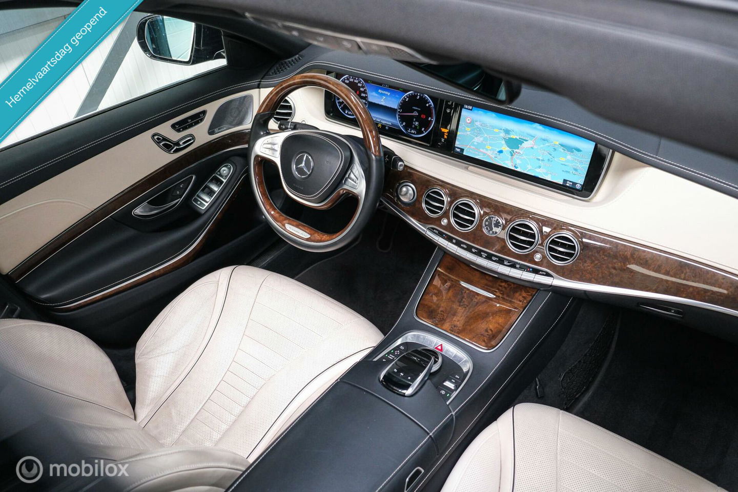 Mercedes-Benz S-Klasse 350 Prestige Plus | Massage | NAP NL auto | 2e eigenaar | Nightvision | Softclose | Burmester | Adaptive | Panorama | Trekhaak |