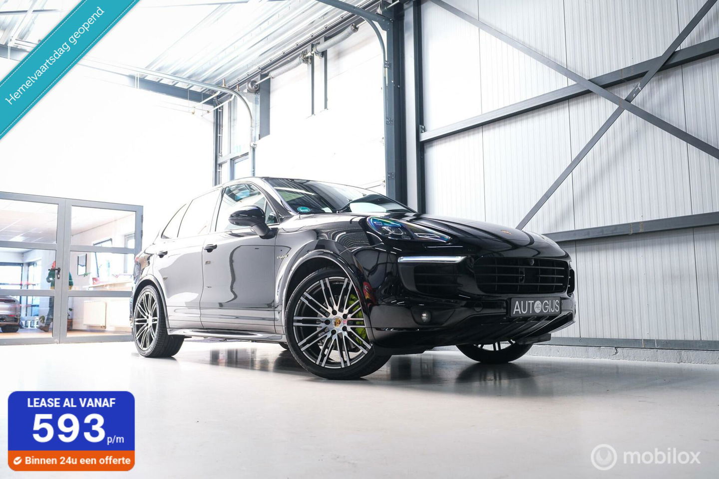 Porsche Cayenne 3.0 E-Hybrid Platinum Edition | Dealer OH | Trekhaak | Stoelkoeling | 360 cam | Panoramadak | Adaptive |